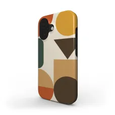 Geometric Balance Inspired Mid-Century Modern Google Pixel 6A Case