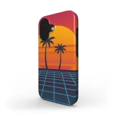 Sunset Grid Google Pixel 9A Case