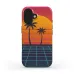 Sunset Grid iPhone 13 Mini Case